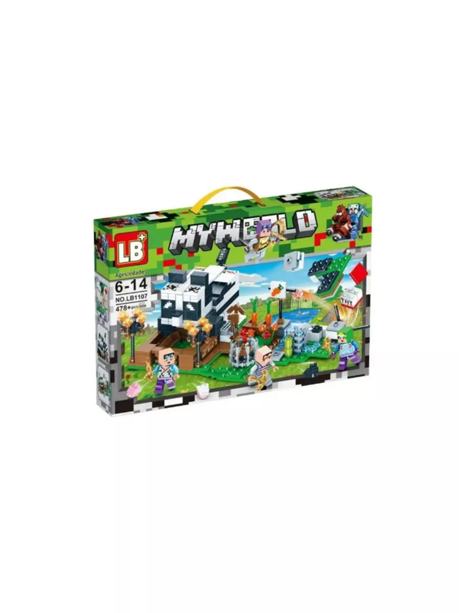 Конструктор 3d Lego Minecraft Дом Панды 478 дет LEGO 174937745 купить в  интернет-магазине Wildberries