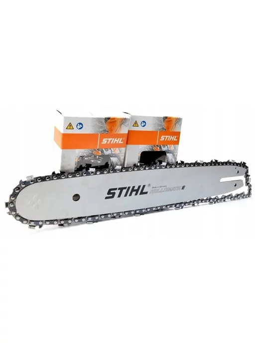 stihl Шина и 2 цепи для бензопилы Штиль 180, 230, 250 3 8", 1,3 55, вариант, фото 3
