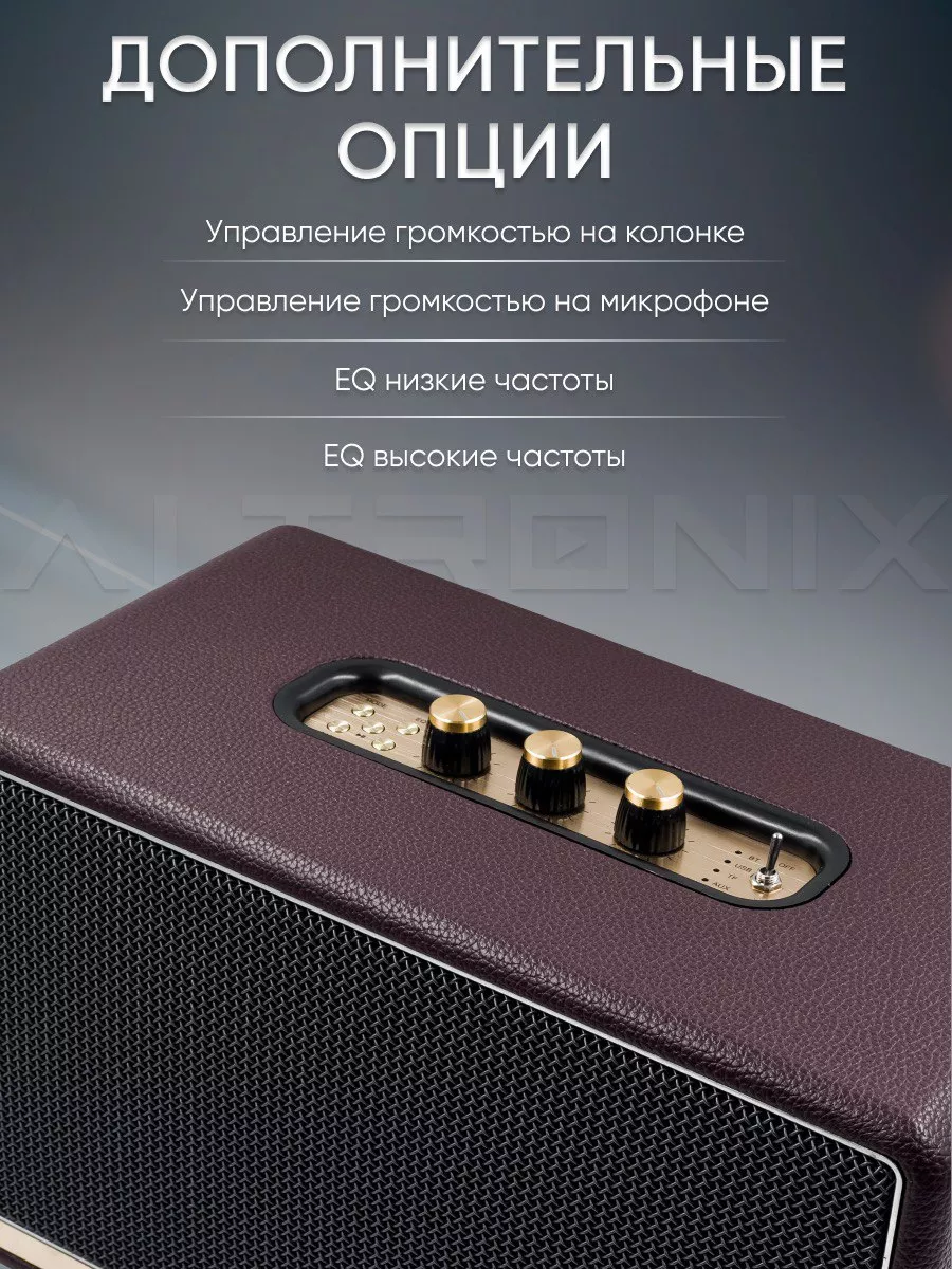 Портативная караоке система для дома SINGER 200D ALTRONIX 174948075 купить  в интернет-магазине Wildberries