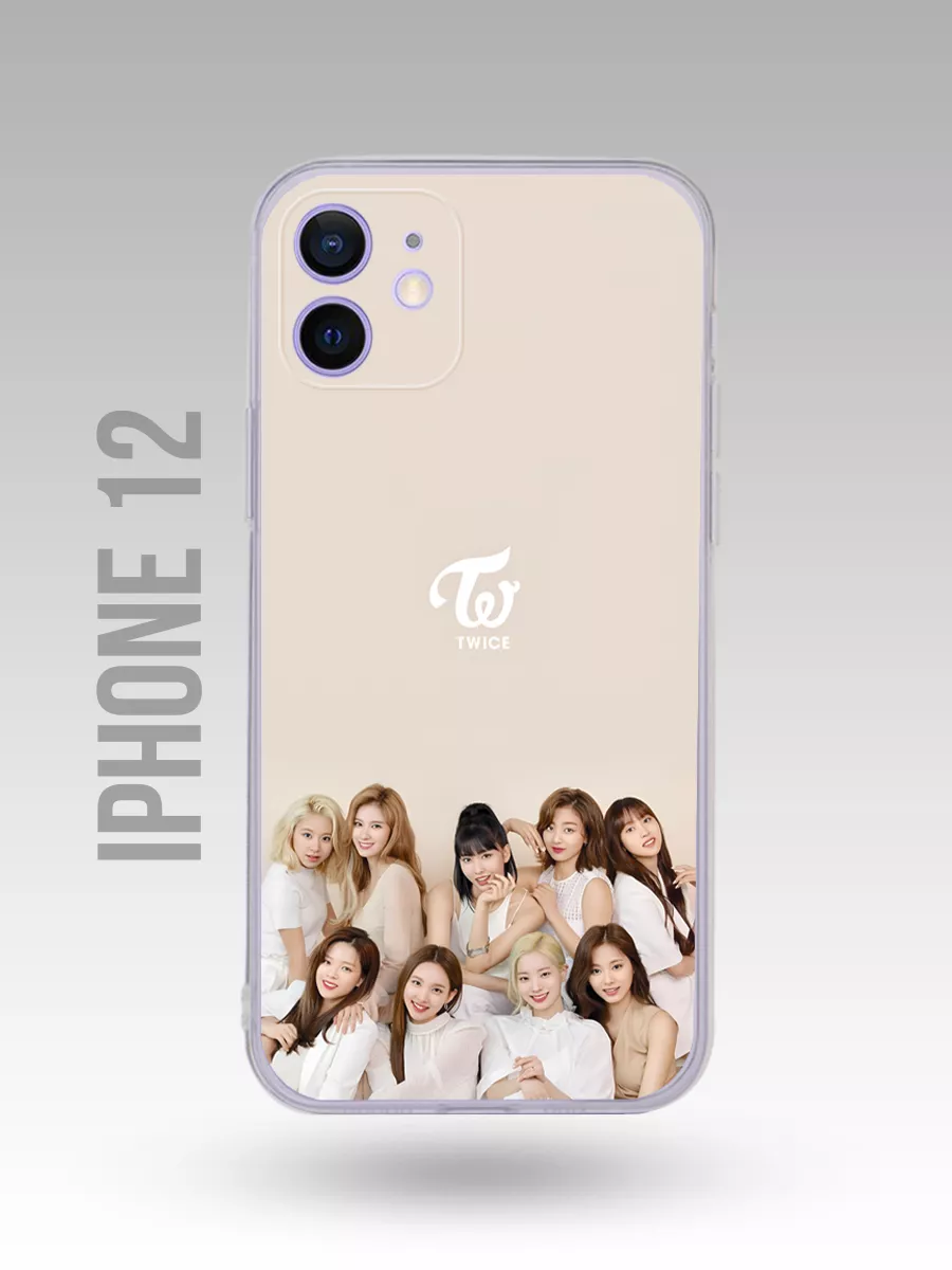 Чехол на Iphone 12 JYP-Twice|K-POP|Группа|Лого|Girl Каждому Своё Music  174968561 купить за 479 ₽ в интернет-магазине Wildberries