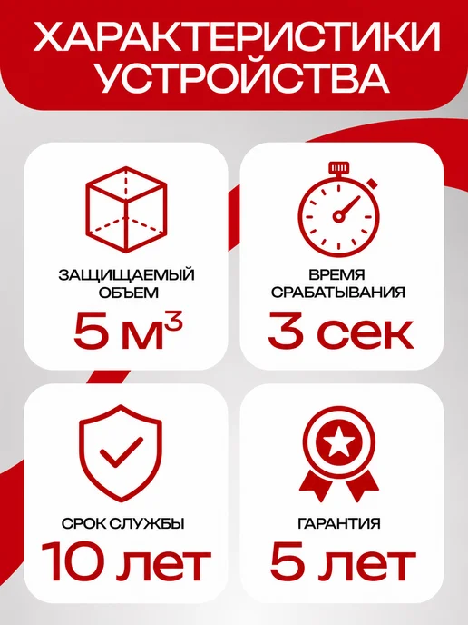 Под Защитой Ориона Огнетушитель для дома автоматический, вариант, фото 5