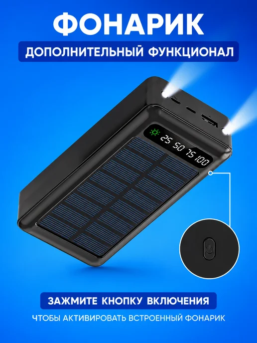 Bootleg Повербанк 50000 внешний аккумулятор для Iphone и Android, вариант, фото 7