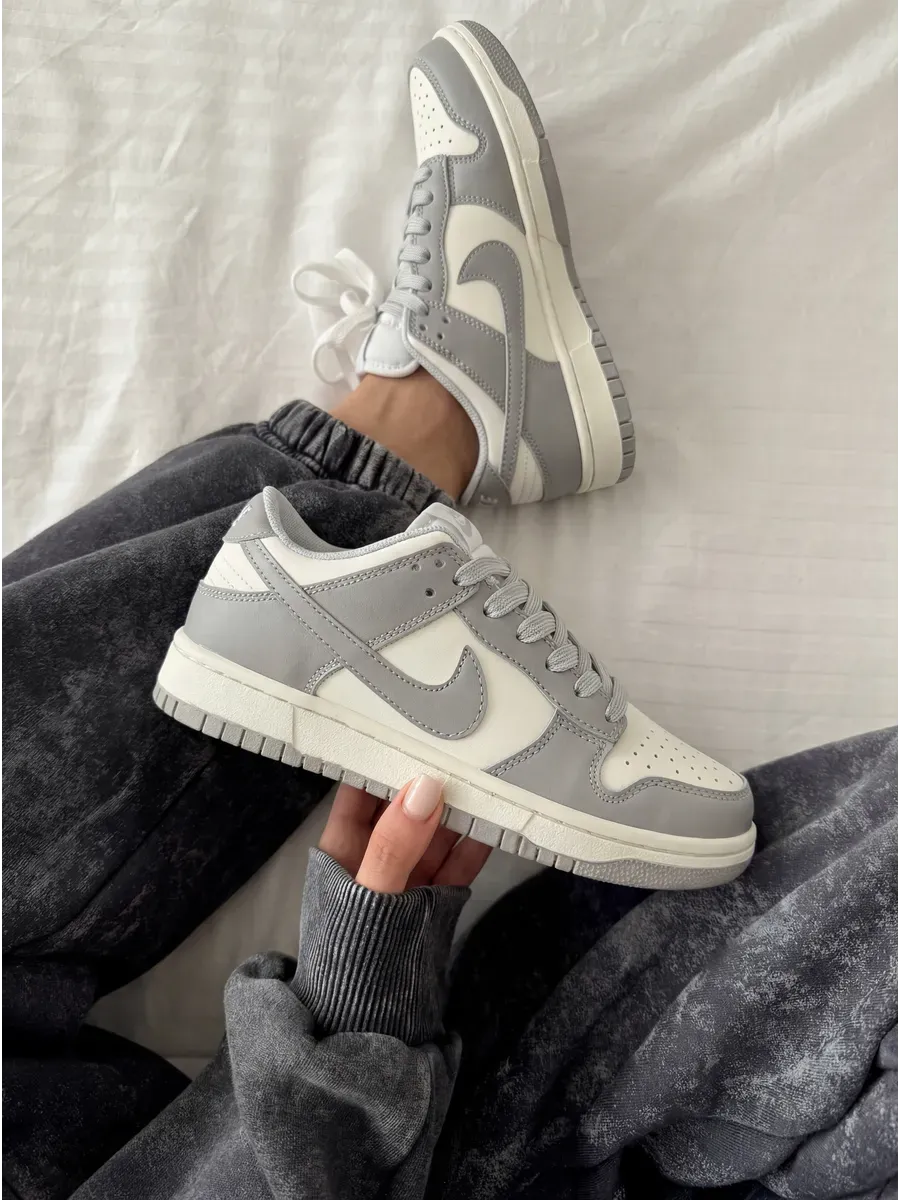 Кроссовки SB Dunk Low кеды "Retro Grey Fog"