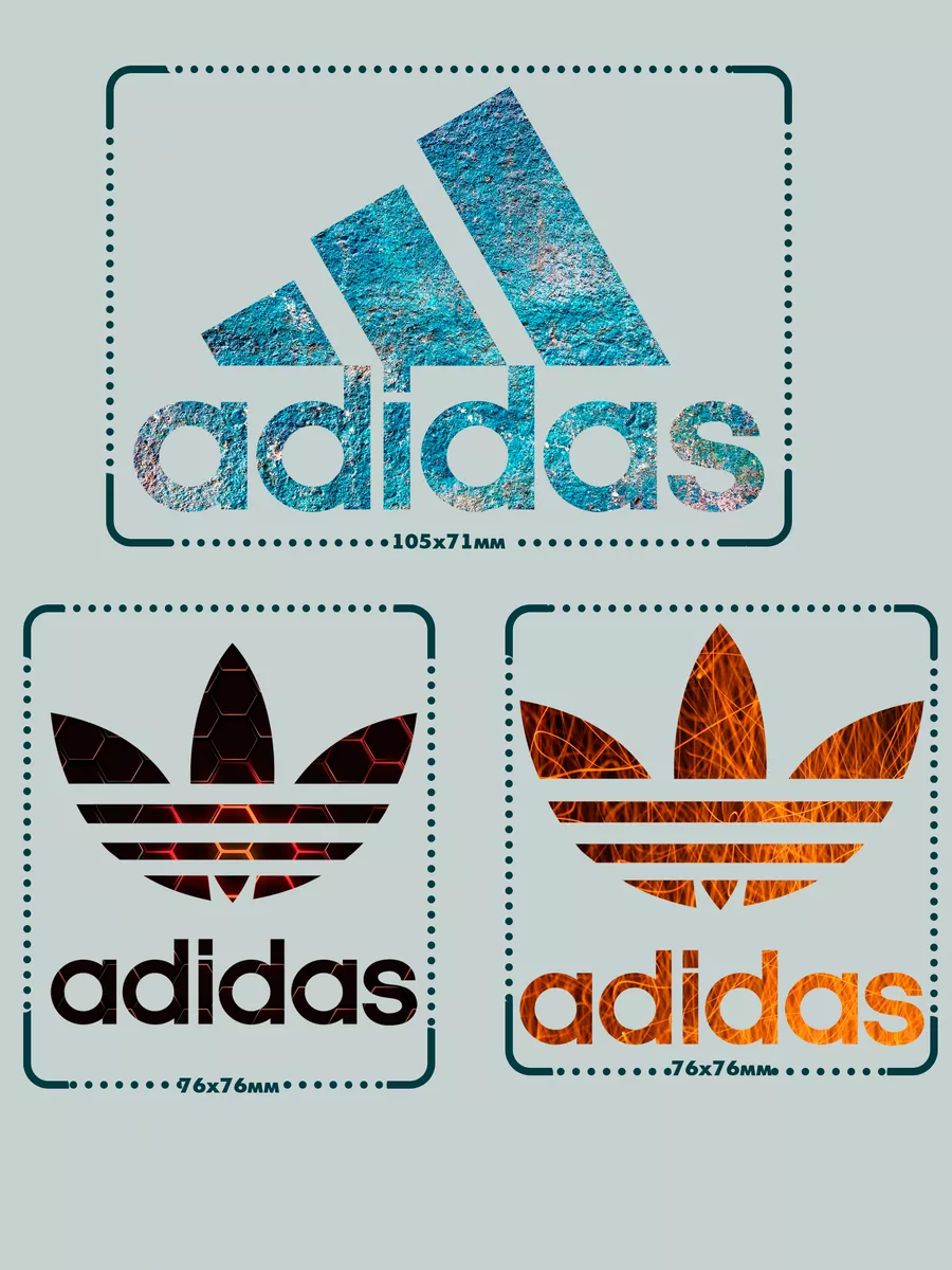 Adidas colorful logo online