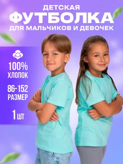 Футболка детская базовая для мальчика и девочки Chaste kids 175045397 купить за 286 ₽ в интернет-магазине Wildberries