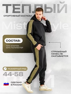 Спортивный костюм теплый с начесом Misterstyle 175049225 купить за 3 966 ₽ в интернет-магазине Wildberries