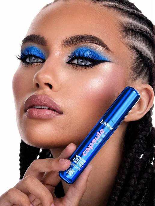 B.COLOUR PROFESSIONAL Тушь для ресниц, черная термотушь CAPSULE 04 Extreme volume, черный, фото 3