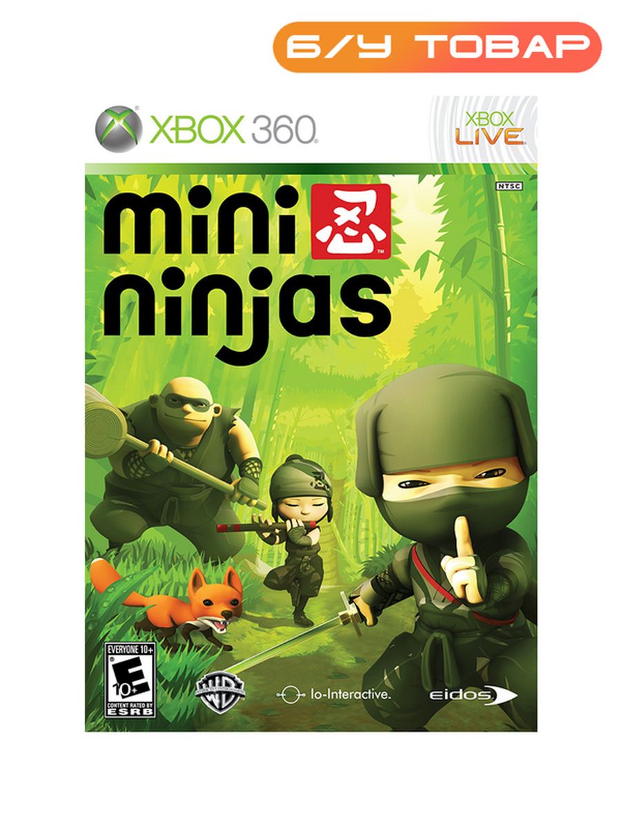 Игра ninja xbox. Mini Ninjas Xbox 360. Mini Ninjas Adventures Xbox 360 диск. Mini Ninjas игра. Игры про ниндзя на Xbox 360.