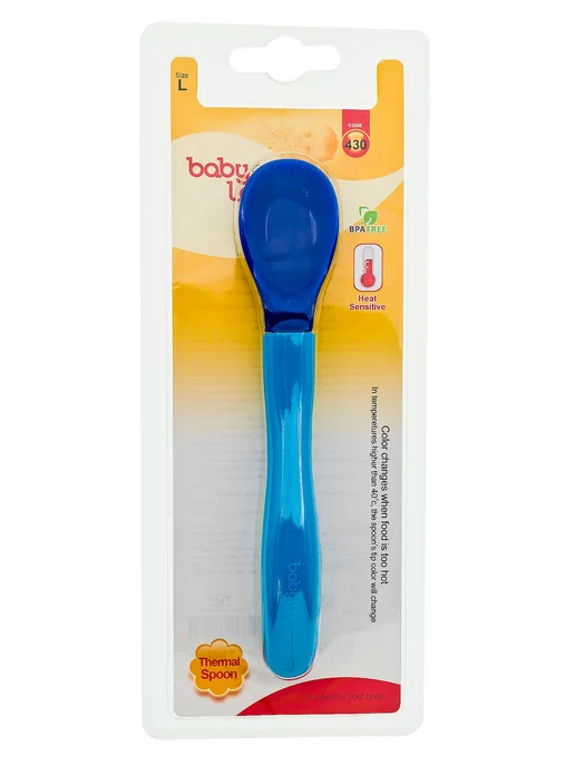 Baby Land Термоложка для кормления силиконовая размер L, 4 мес+, вариант, фото 2