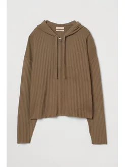 Толстовка на молнии с капюшоном кофта укороченная H&M 175163987 купить за 2 852 ₽ в интернет‑магазине Wildberries