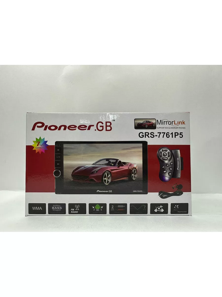 Магнитола для автомобиля Pioneer 7010 2Din Bluetooth TechShop 175194947  купить за 2 855 ₽ в интернет-магазине Wildberries