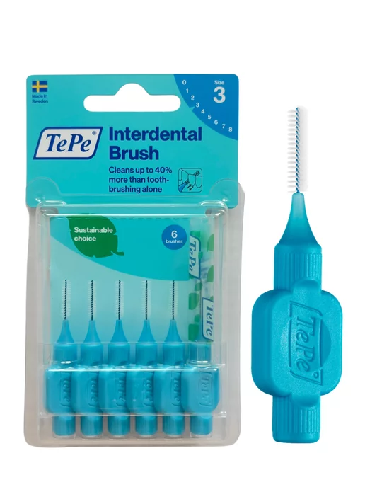 TePe Межзубные ершики Interdental Brush №3, (диаметр 0,6 мм), вариант, фото 2