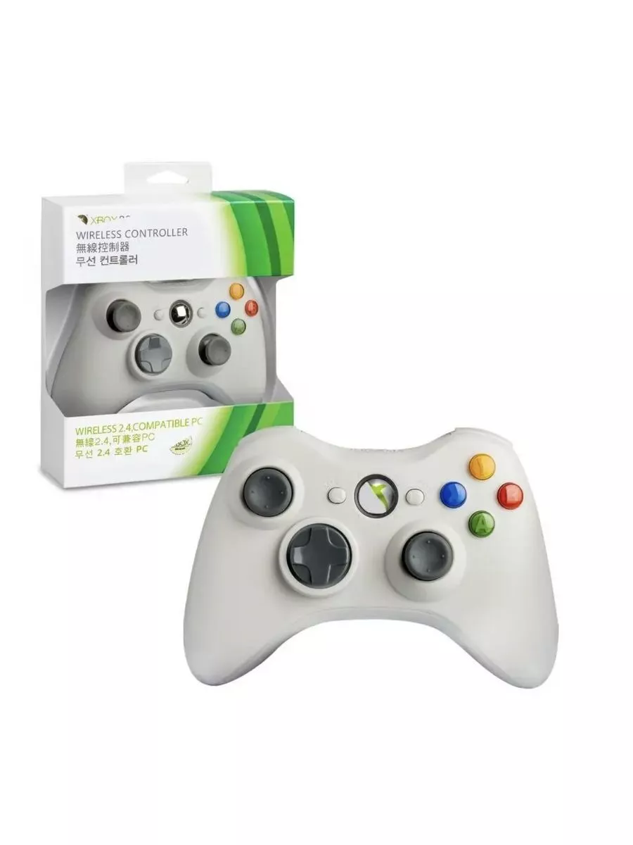 Джойстик / Геймпад игровой XBOX 360 2.4G Wireless Xbox 175197867 купить в  интернет-магазине Wildberries