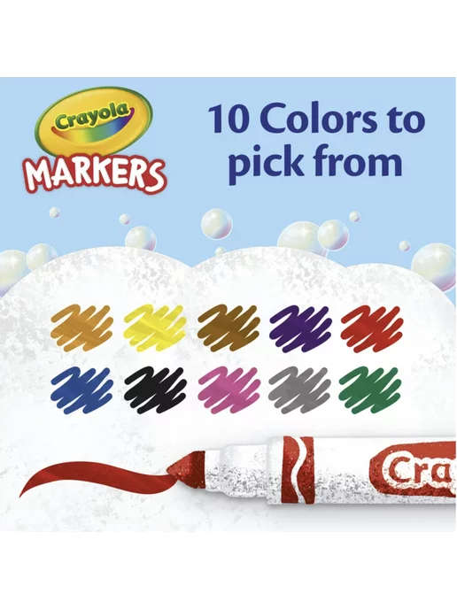 Crayola Набор фломастеров для детей Крайола, вариант, фото 6