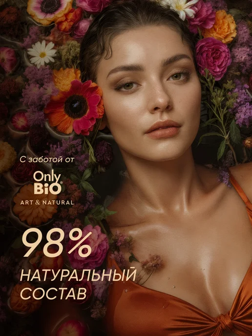 Only Bio Гель для душа парфюмированный натуральный с дозатором, 420мл, 420 мл, фото 4