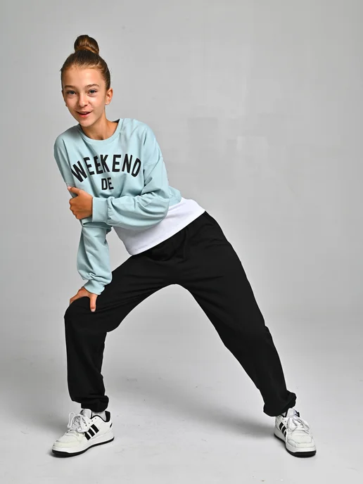 Playowo Спортивный костюм 3 в 1 подростковый, черный