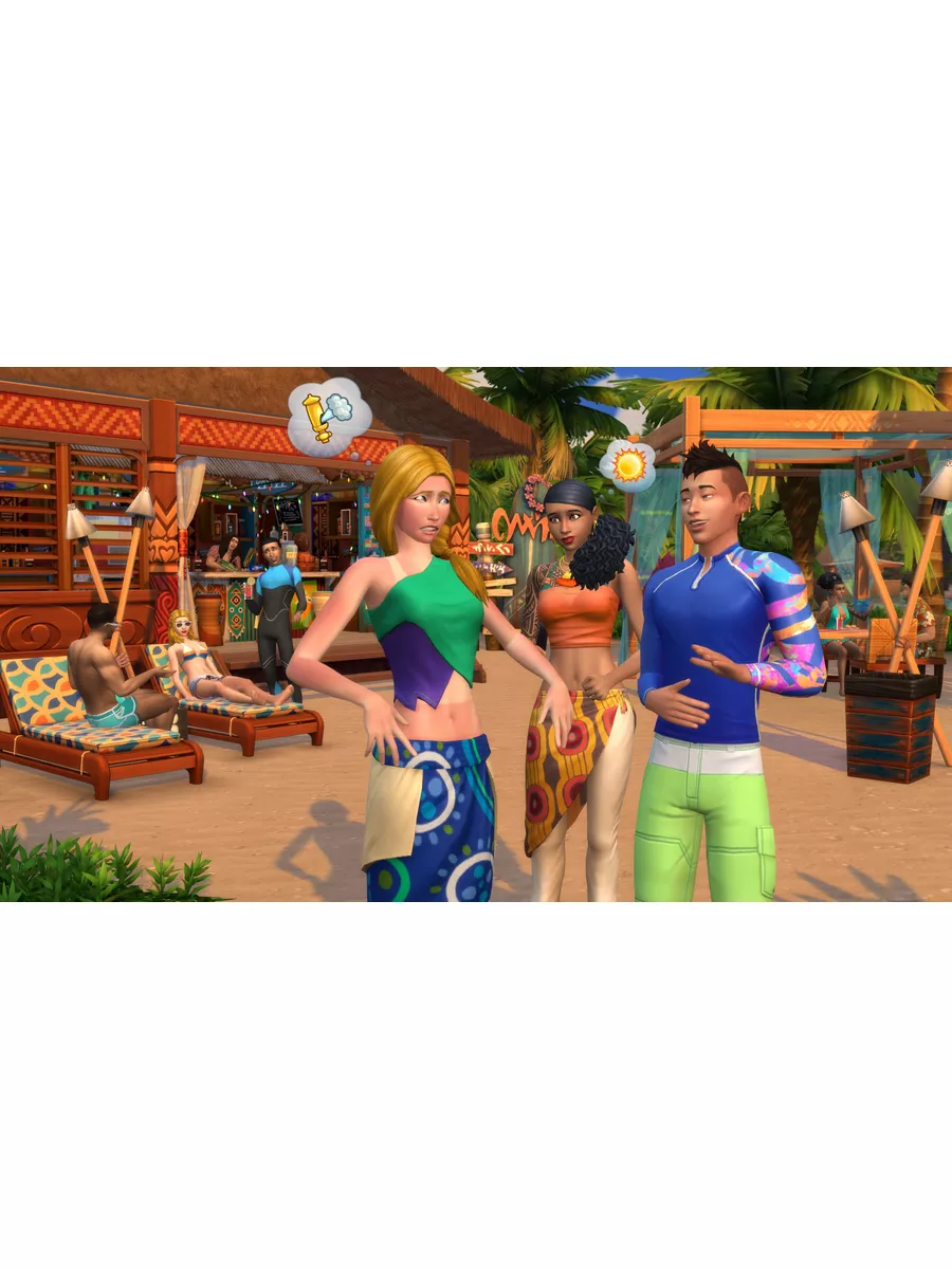 Игра The Sims 4 Жизнь на острове (PC, MAC) Код активации Electronic Arts  175329631 купить за 2 102 ₽ в интернет-магазине Wildberries