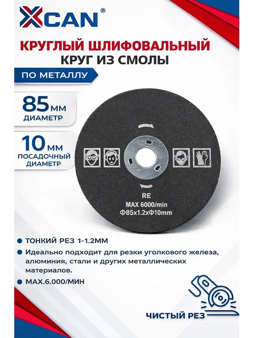 XCAN Набор пильных дисков TCT 85х10 мм для болгарки 5 шт, 5 шт, фото 5