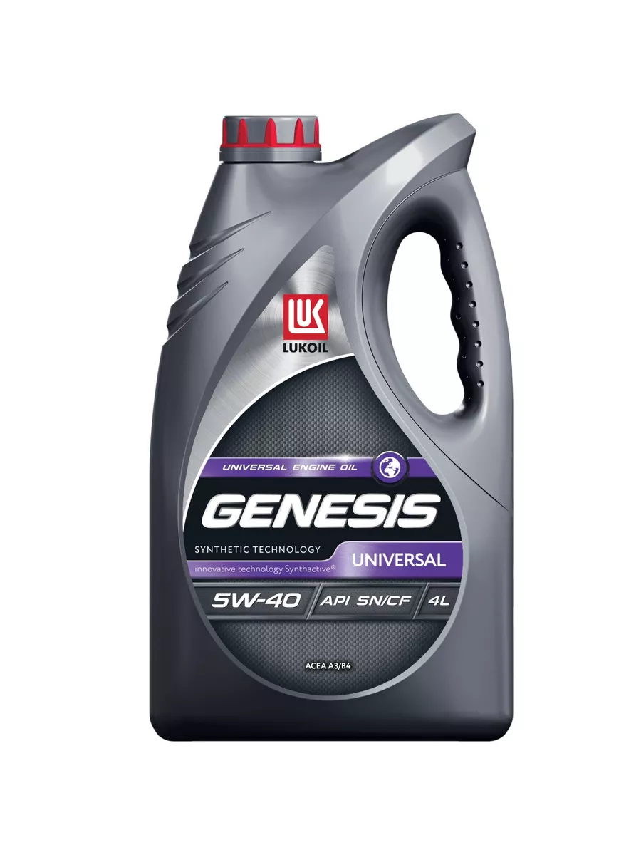 Масло моторное LUKOIL GENESIS UNIVERSAL 5W-40 4л ЛУКОЙЛ 175347427 купить за  2 633 ₽ в интернет-магазине Wildberries