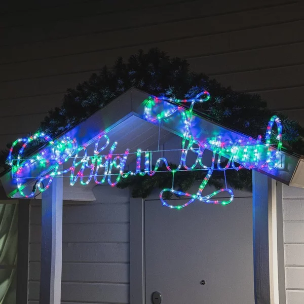 Новогодняя фигура С Новым Годом! 288 LED, 8 режимов