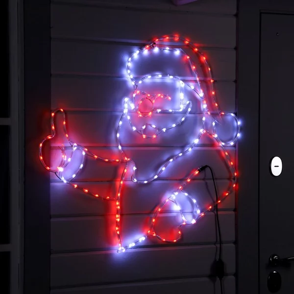 Новогодняя фигура Дед Мороз, 89х77 см, 180 LED
