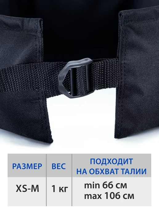 V76 Пояс утяжелитель 5 кг, 1 кг, фото 2