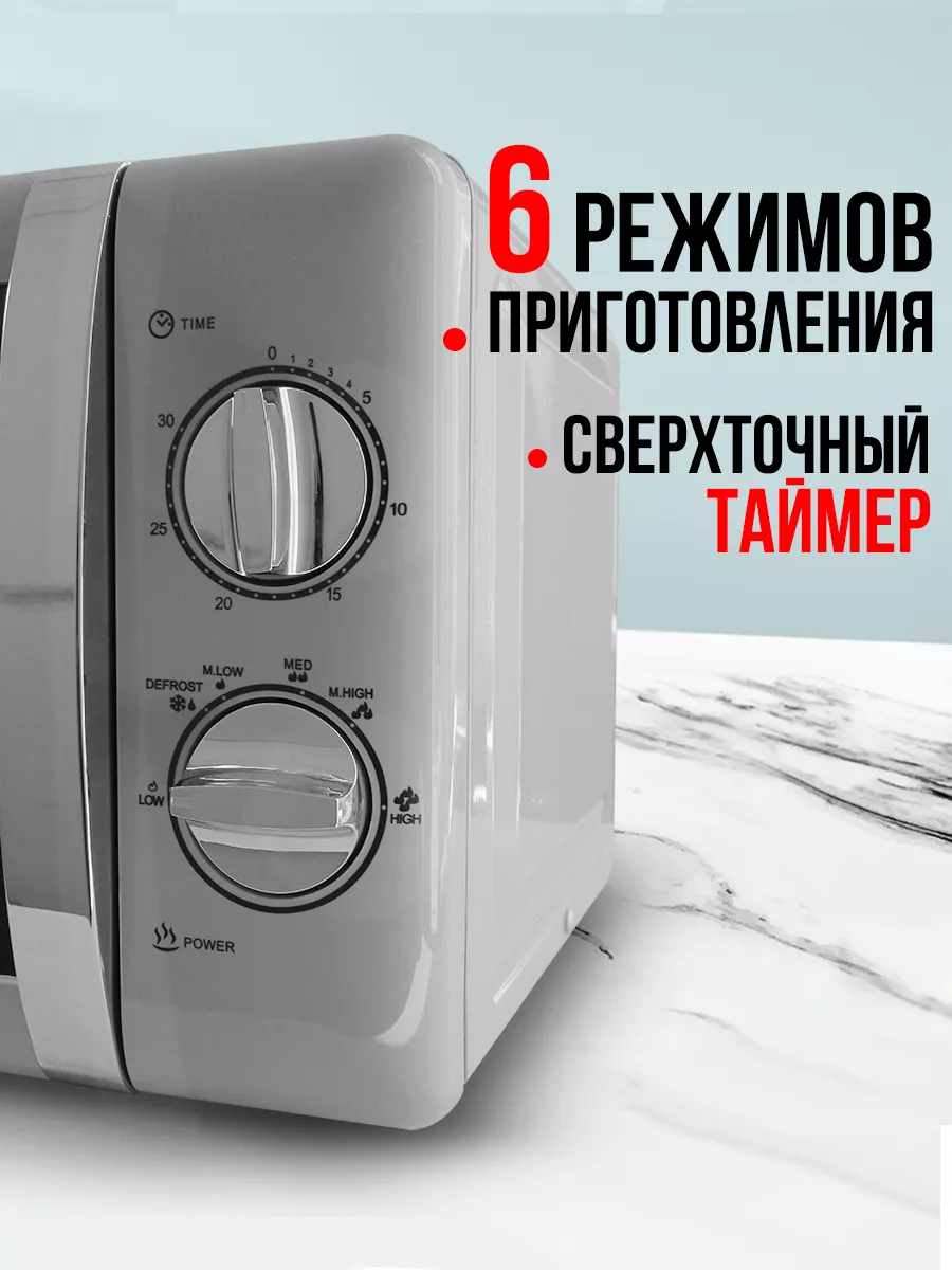 Микроволновая печь, Микроволновка 20л, 700Вт SONIFER 175359847 купить за 7  080 ₽ в интернет-магазине Wildberries