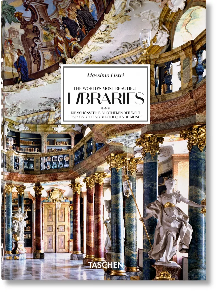 Massimo Listri. The World’s Most Beautiful Libraries. 40th Taschen 175359904 купить за 3 079 ₽ в интернет-магазине Wildberries