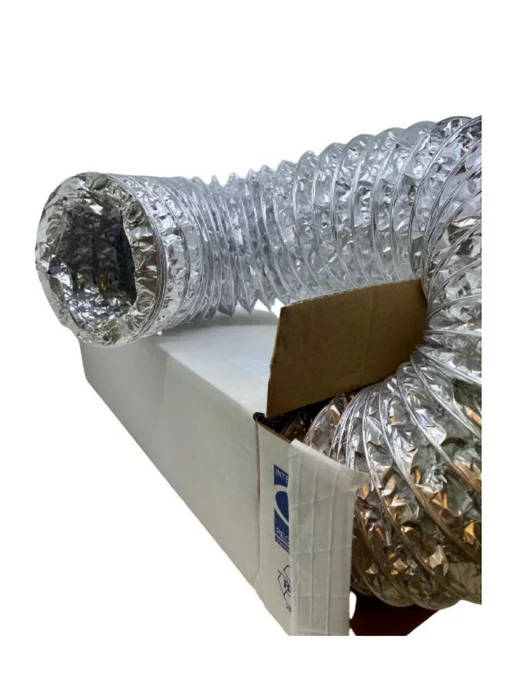 Dec International Гибкий алюминиевый воздуховод, D127mm x 10м DEC, 10 м, фото 2