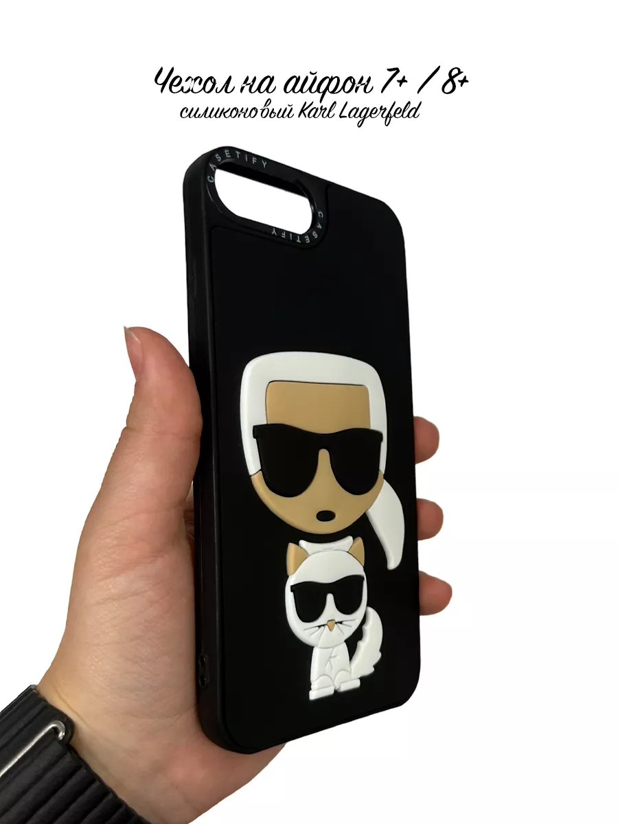 Чехол на айфон 7+ 8+ Karl Lagerfeld Take Case 175393836 купить за 486 ₽ в  интернет-магазине Wildberries