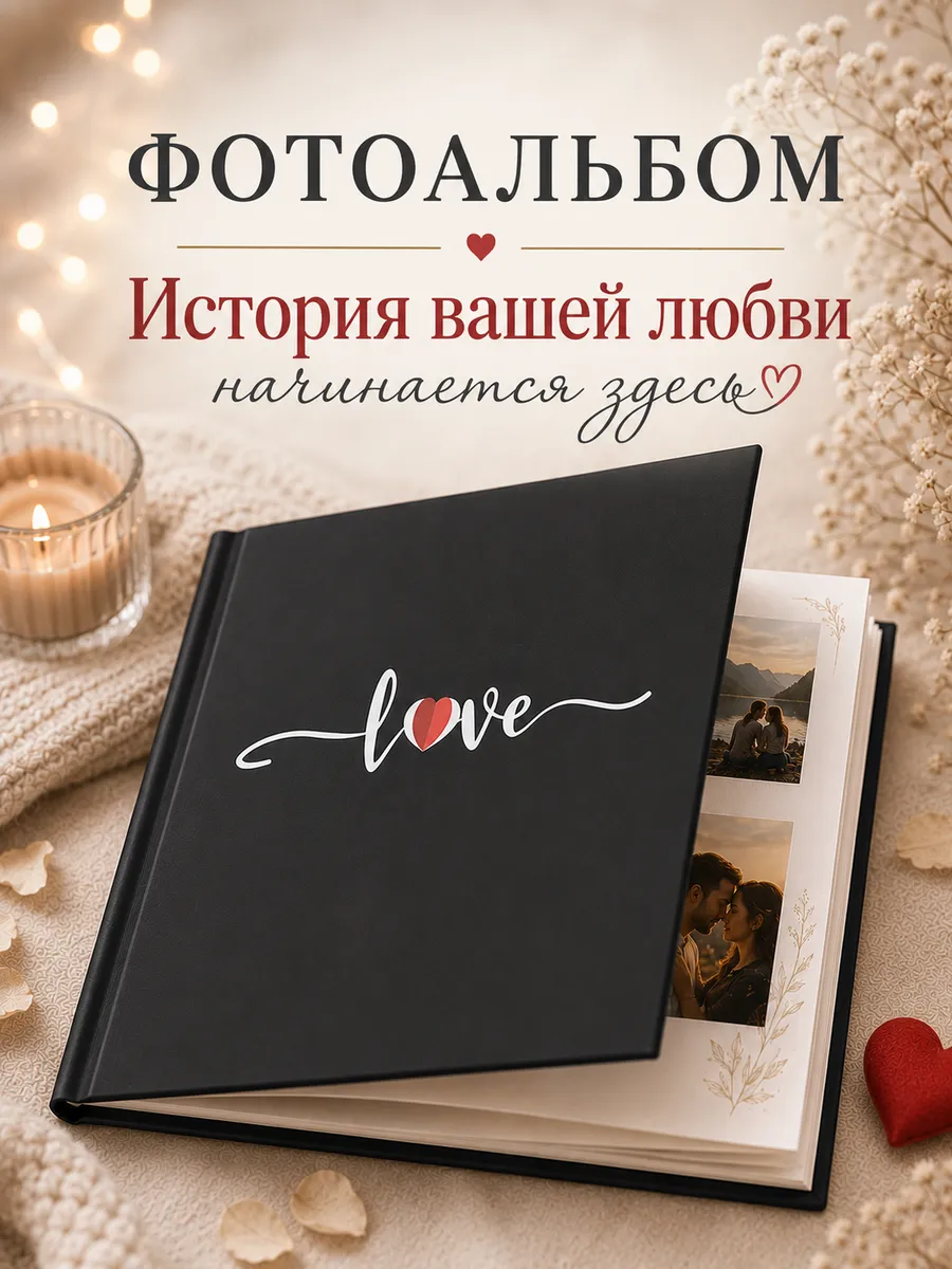 Фотоальбом семейный в подарок