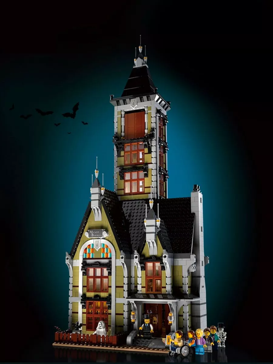 Конструктор Дом с привидениями Haunted House LEGO 175412480 купить за 10  848 ₽ в интернет-магазине Wildberries