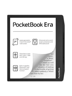 Электронная книга 700 Era Stardust Silver 16Gb PocketBook 175441257 купить за 25 495 ₽ в интернет-магазине Wildberries