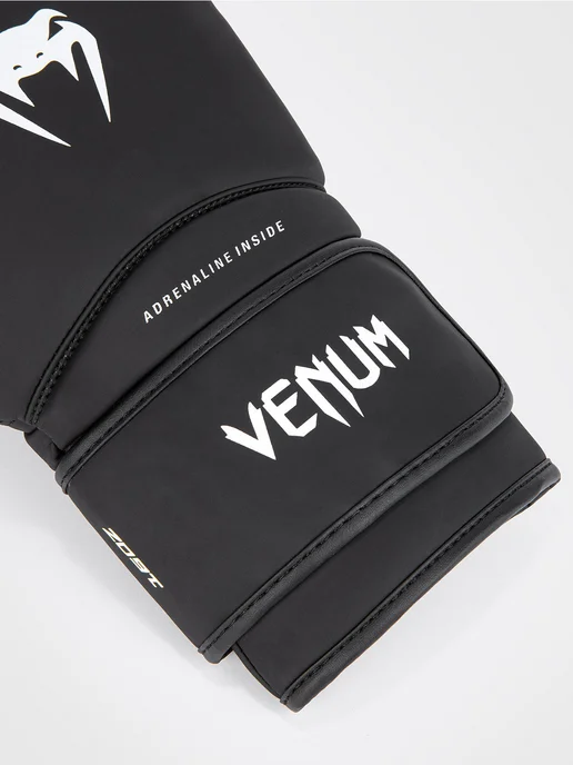 Venum Перчатки боксерские Contender 1.5 Black White, черный, фото 3
