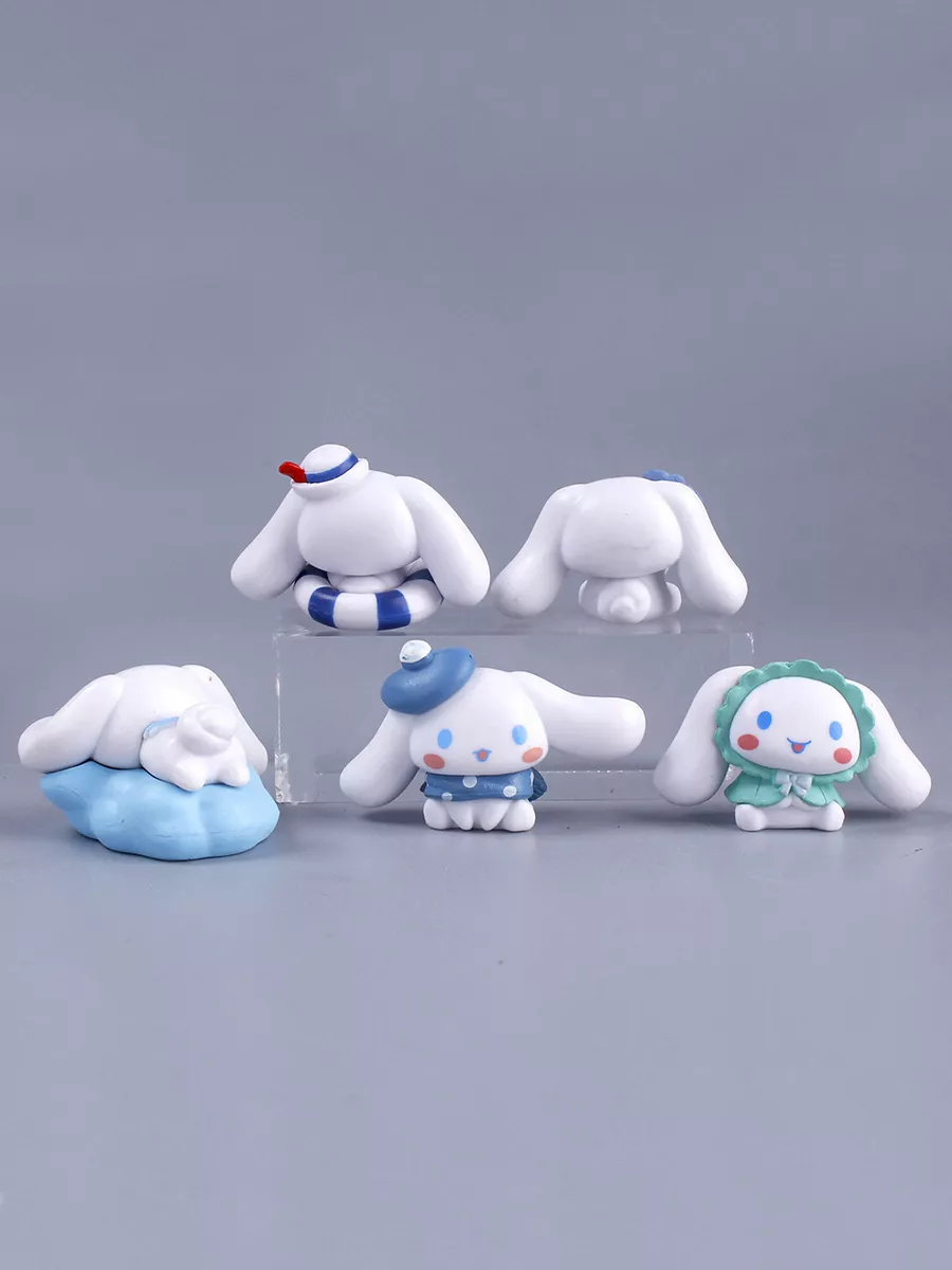 Набор фигурок аниме Синнаморолл, Cinnamoroll 5шт my melody 175472516 купить  в интернет-магазине Wildberries