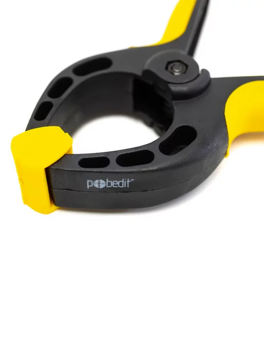 Pobedit Струбцина, зажим пластиковый 206 мм, черный, фото 4