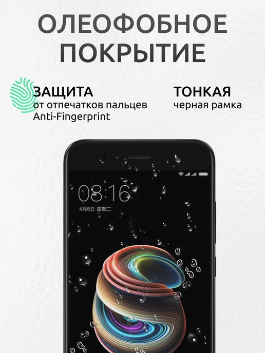 Borofone Защитное стекло на Xiaomi Mi 5X A1 для телефона, вариант, фото 3