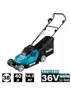 Газонокосилка аккумуляторная DLM382Z MAKITA 175493835 купить за 29 120 ₽ в интернет-магазине Wildberries