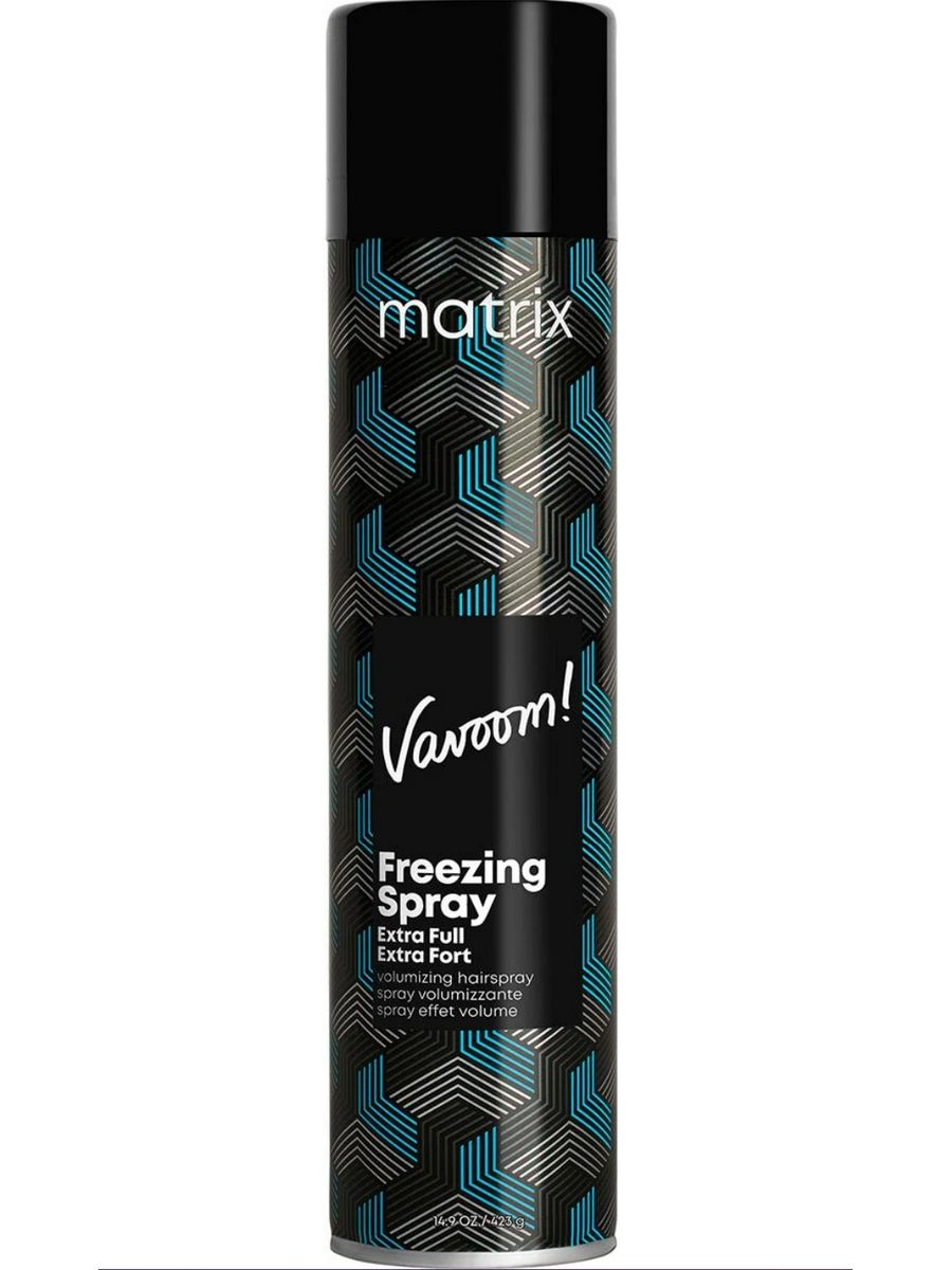 Matrix Vavoom freezing Spray. Лак Фризинг спрей Экстра Холд 500 мл. Matrix Vavoom freezing Spray- лак-спрей сильной фиксации 500 мл. Матрикс Vavoom Extra Full лак-спрей эластичной фиксации 500мл.