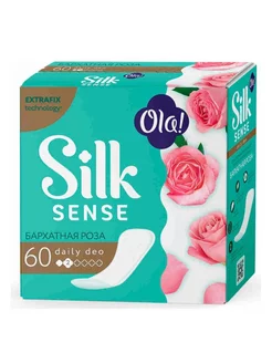 SILK SENSE Daily Deo 60шт Бархатная роза ola 175518761 купить за 257 ₽ в интернет-магазине Wildberries