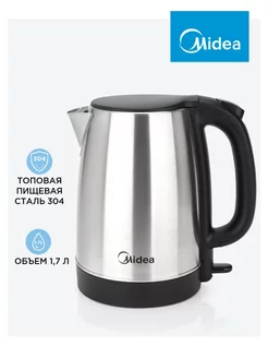 Чайник электрический MK-8029 Midea 175533818 купить за 1 420 ₽ в интернет-магазине Wildberries