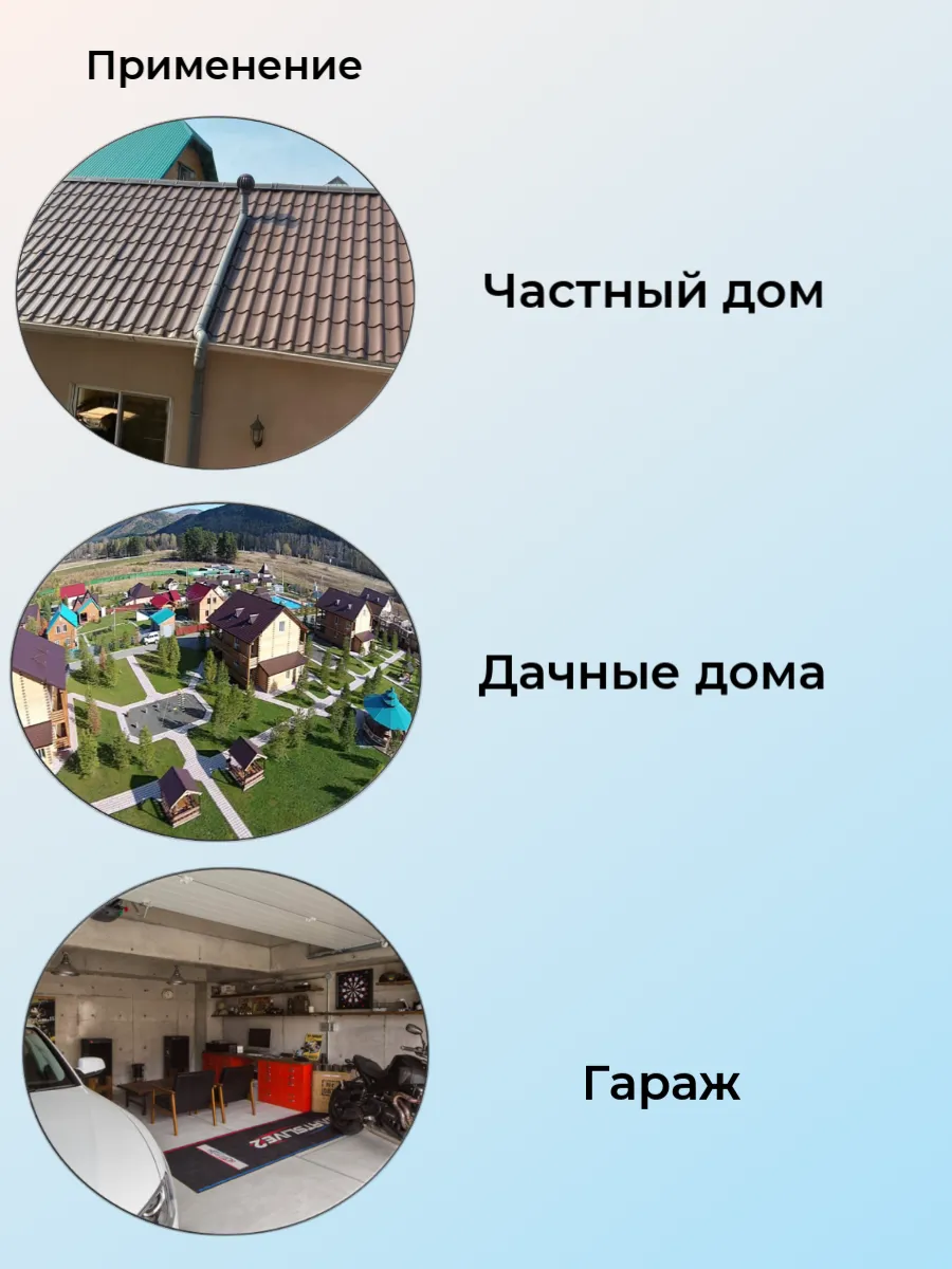 Ротационная вентиляционная турбина РВТ 355