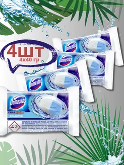 сменный блок Атлантик 4х40 гр Domestos 175551000 купить за 369 ₽ в интернет-магазине Wildberries