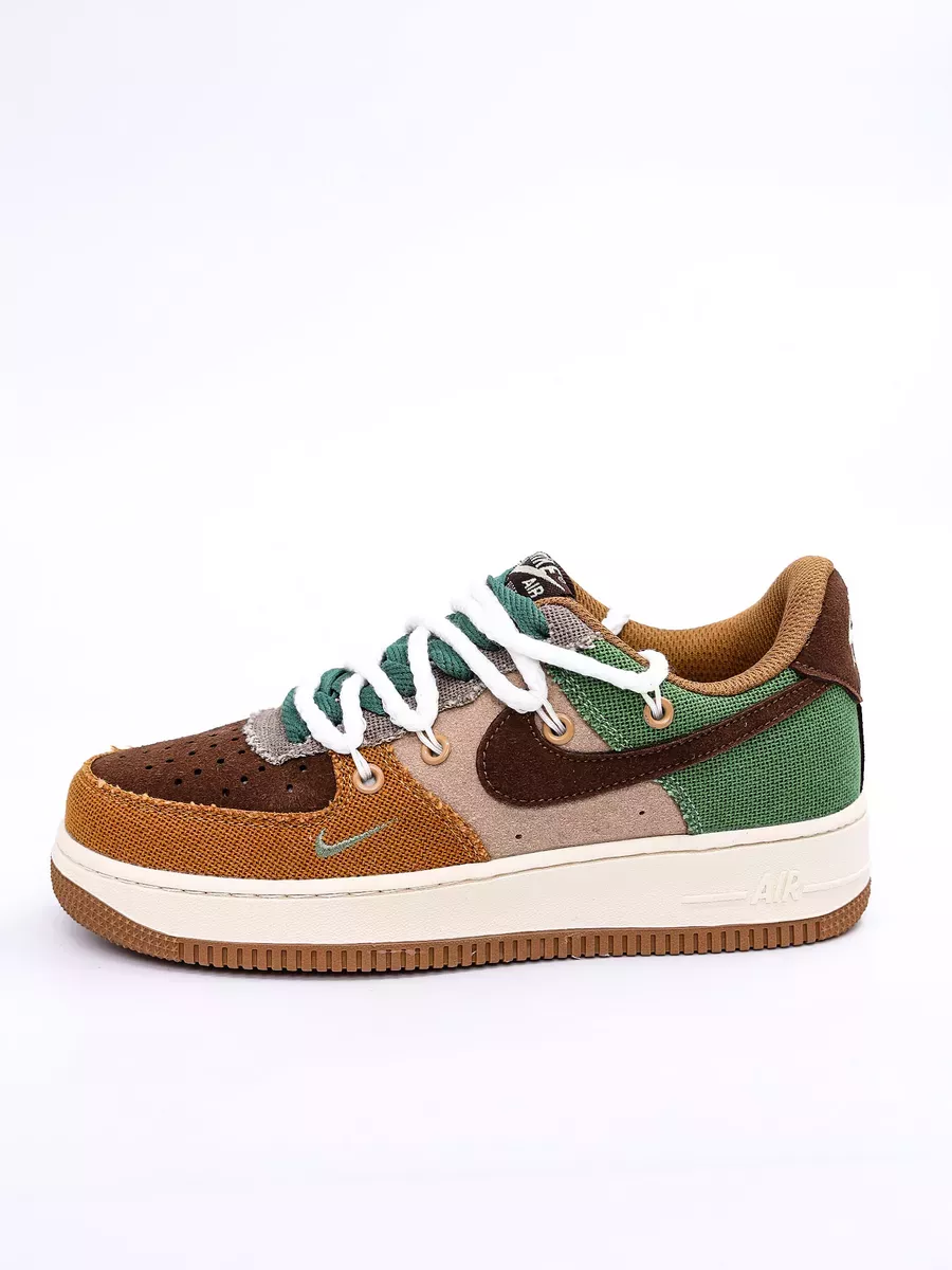 Nike air force sage low green best sale