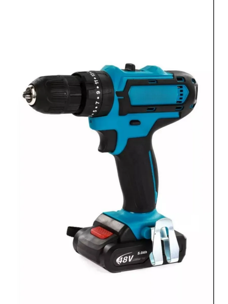 Шуруповерт аккумуляторный ударный дрель makita 48V batyy 175585349 купить  за 2 275 ₽ в интернет-магазине Wildberries