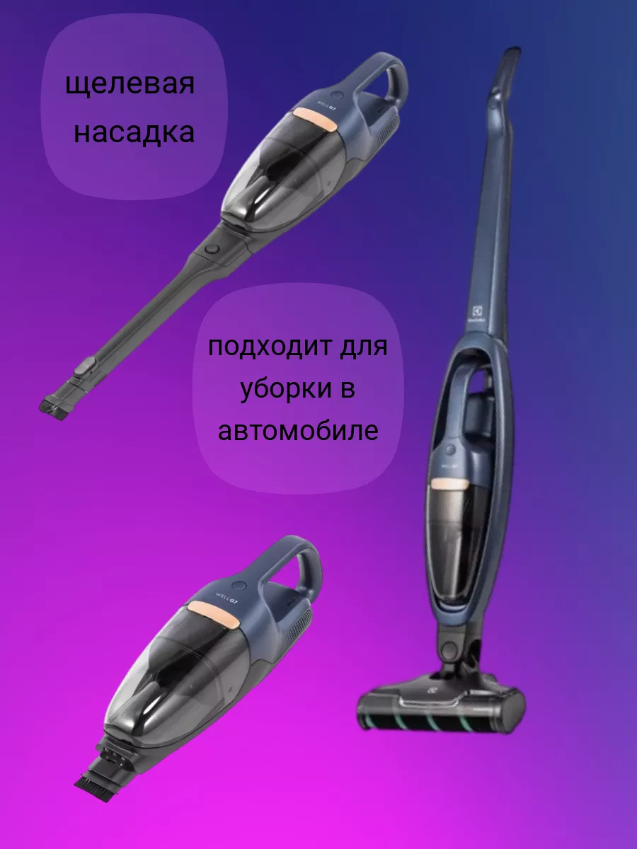 Вертикальный пылесос Electrolux WQ71-P50IB Electrolux 175588026 купить в  интернет-магазине Wildberries