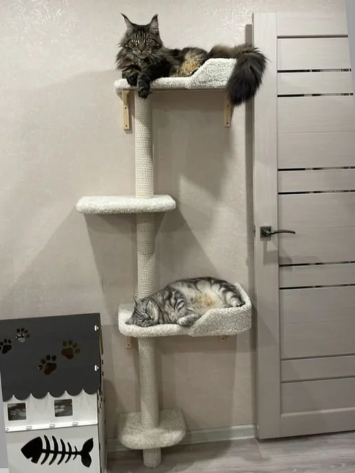 Моя Котя Когтеточка для кошки, белый