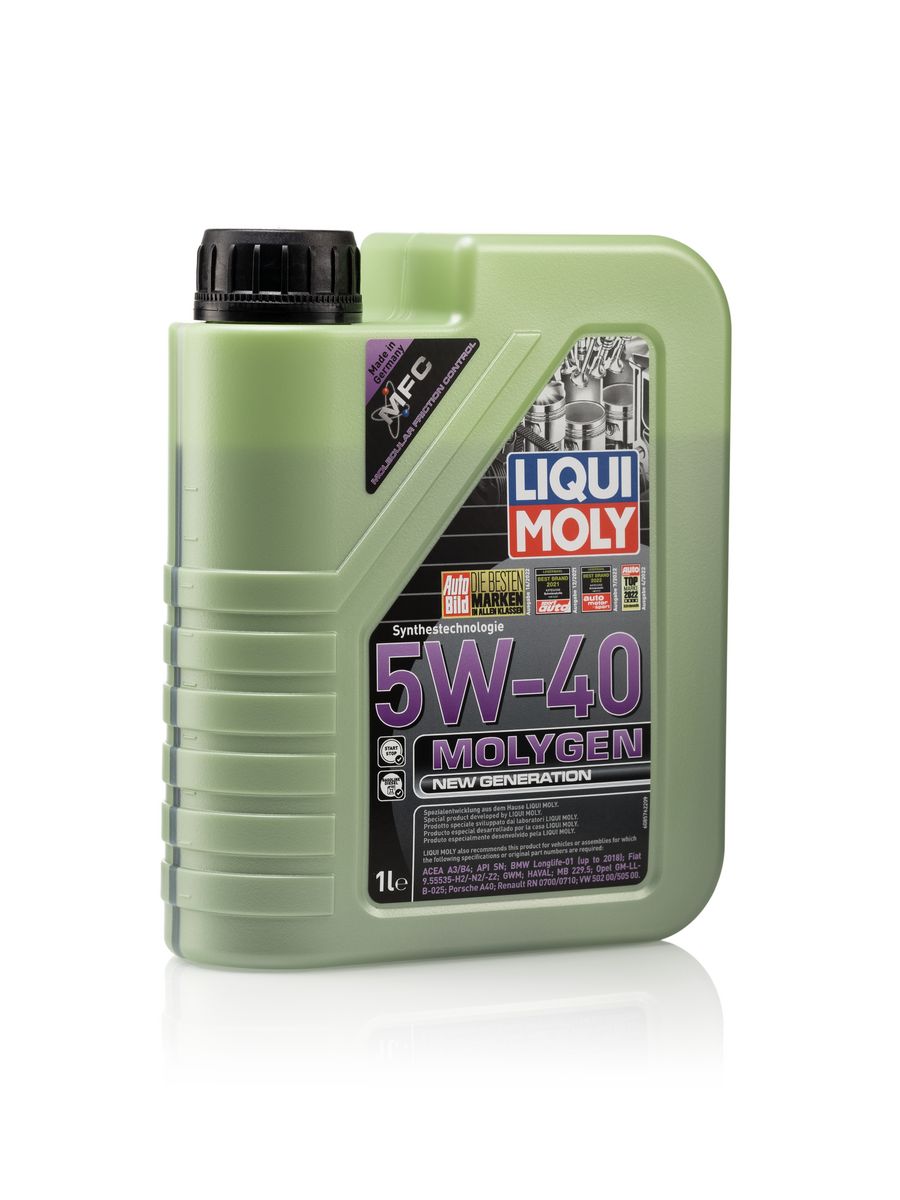 Liqui moly 5w 40 molygen new