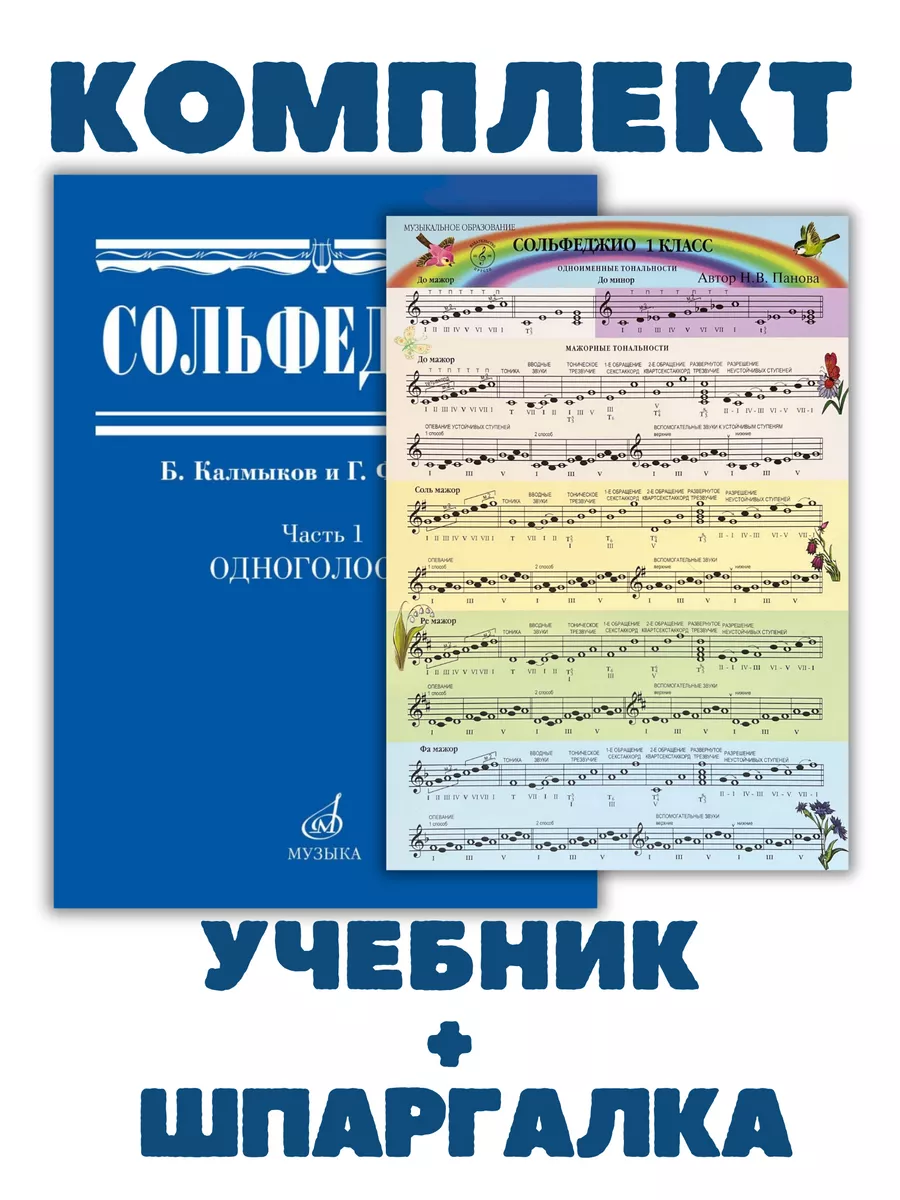 Сольфеджио Одноголосие +...