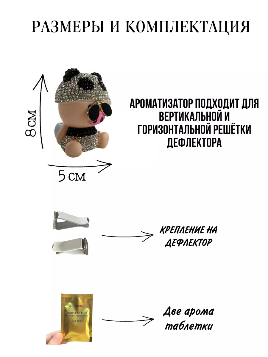 Ароматизатор в машину на дефлектор автопарфюм МЭНДСИ 175629357 купить за  520 ₽ в интернет-магазине Wildberries